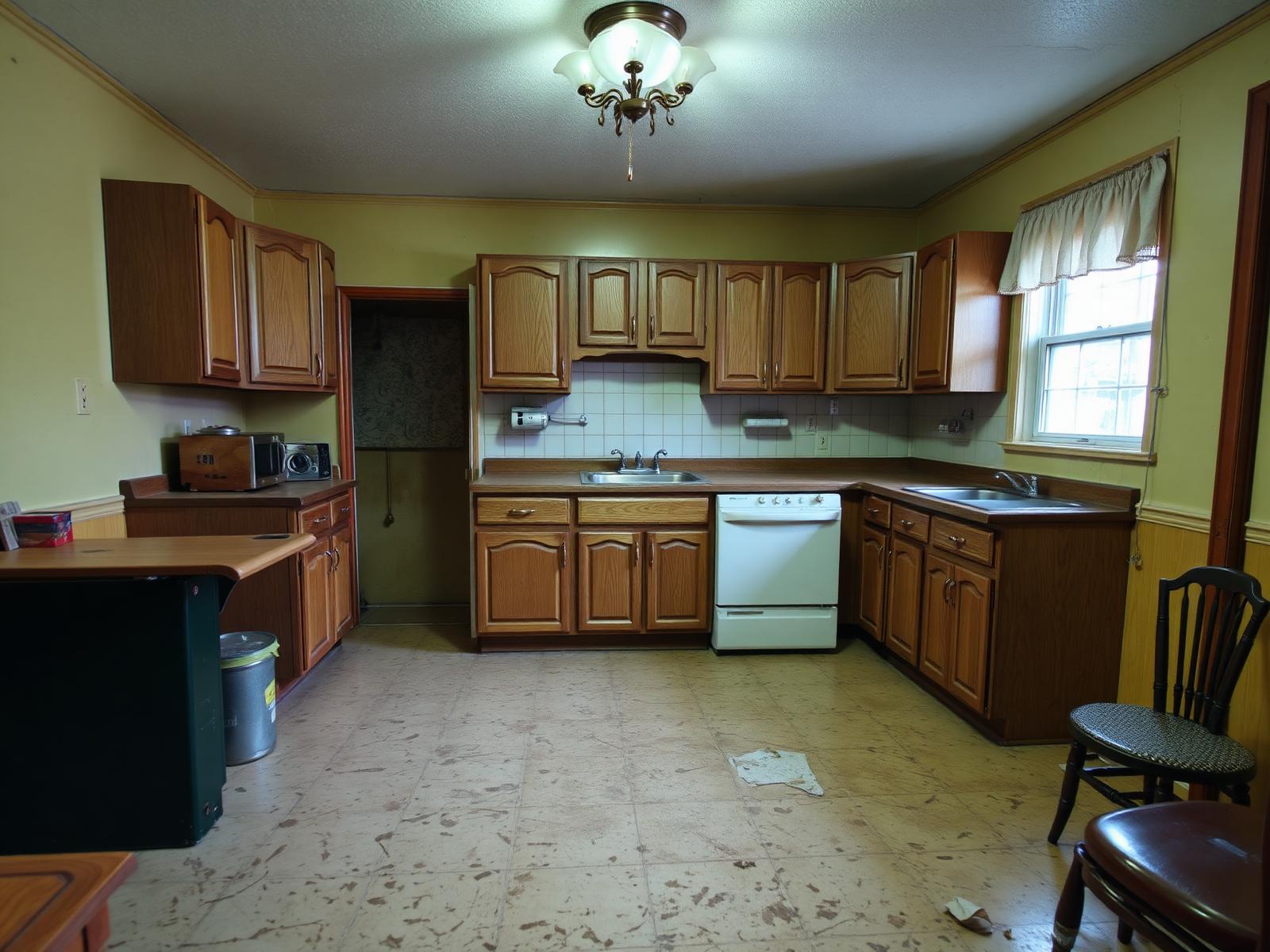 Kitchen before renovation